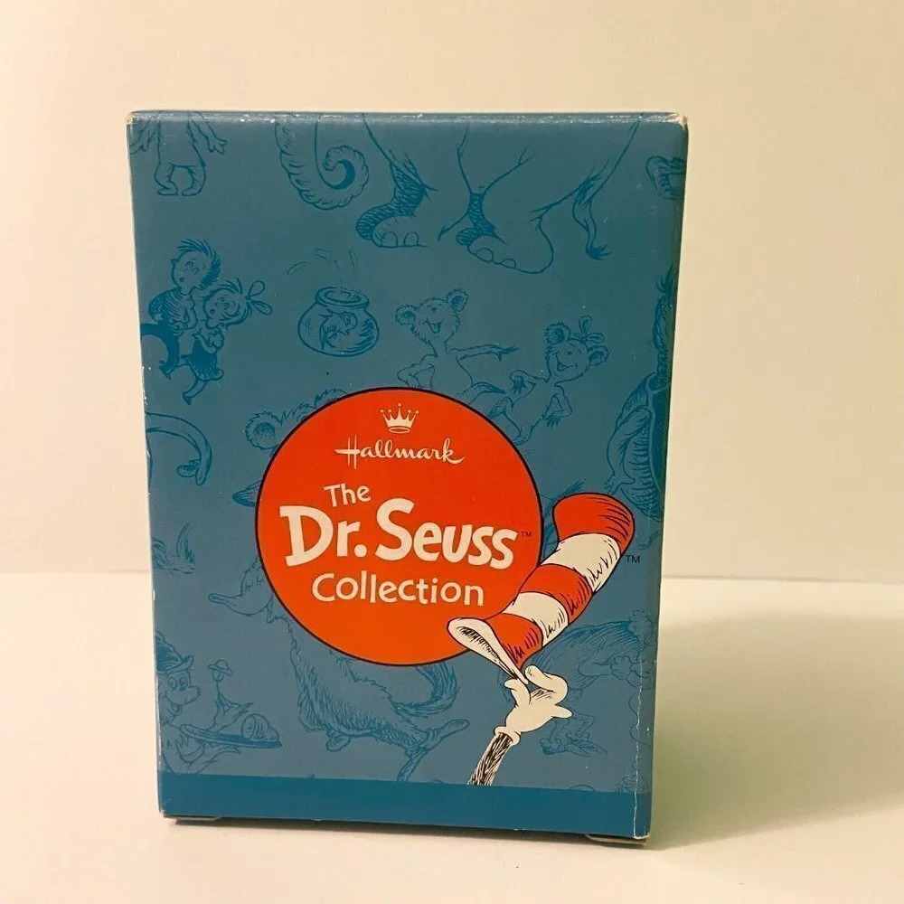 2000 Hallmark Dr Seuss Collection On a Train  Figurine Open Box